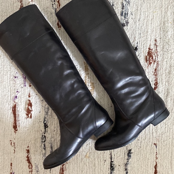 J. Crew Shoes - J Crew leather riding boots size 7